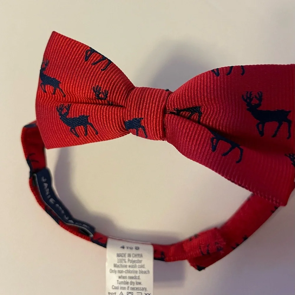 EUC Janie and Jack Holiday Bow Tie